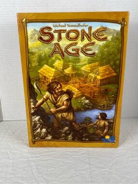 Stone Age Board Game Rio Grande Games Complete Strategy Game 2–4 Players